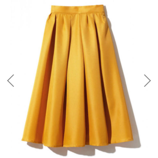 GRL(グレイル)のGRL フレアスカート イエロー レディースのスカート(ひざ丈スカート)の商品写真