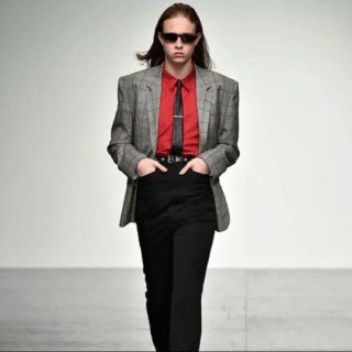 ジョンローレンスサリバン(JOHN LAWRENCE SULLIVAN)の18ss johnlawrencesullivan グレンチェックジャケット(テーラードジャケット)