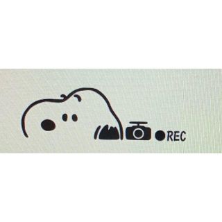 スヌーピー  ドラレコ ステッカー(その他)