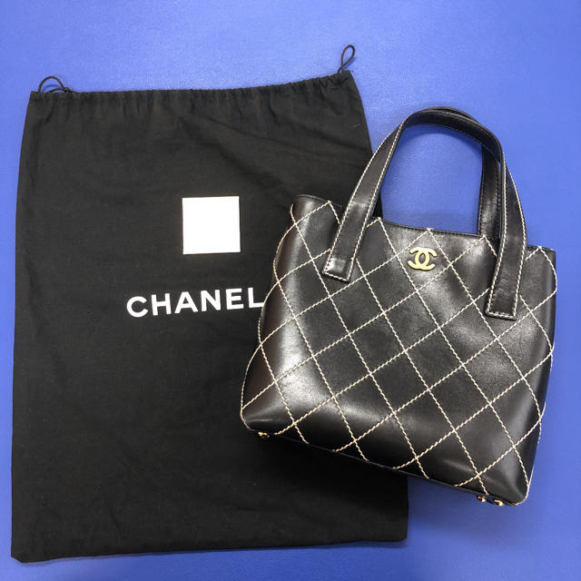 CHANEL トートバッグ ワイルドステッチ