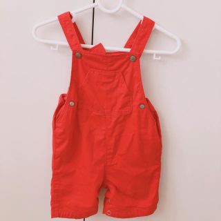 プチバトー(PETIT BATEAU)のプチバトー オーバーオール(ロンパース)