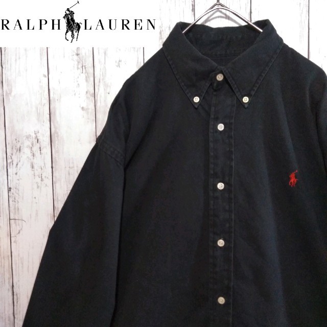 Ralph Lauren(ラルフローレン)のビクトリア様専用Ralph Laurenワンポイント刺繍ロゴBD チノシャツ メンズのトップス(シャツ)の商品写真