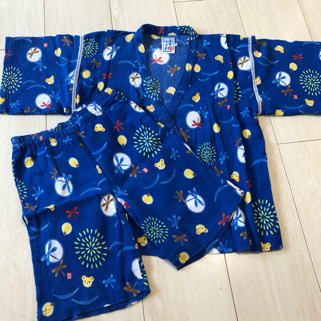 mikihouse(ミキハウス)のミキハウス 甚平 キッズ/ベビー/マタニティのキッズ服男の子用(90cm~)(甚平/浴衣)の商品写真