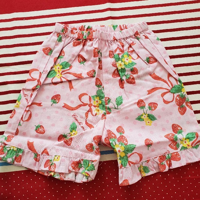 Combi mini(コンビミニ)のコンビミニ　甚平　90センチ　女の子 キッズ/ベビー/マタニティのキッズ服女の子用(90cm~)(甚平/浴衣)の商品写真