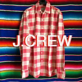 ジェイクルー(J.Crew)のJ.CREWジェイクルーUS限定ウーベンチェックシャツred S(シャツ)