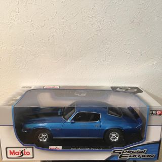 シボレー(Chevrolet)の新品 マイスト1/18 1971 Chevolet Camaro サメカマカマロ(ミニカー)