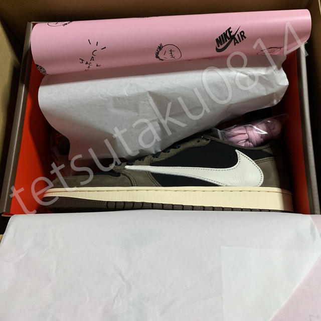 NIKE(ナイキ)のAIR JORDAN 1LOW TRAVIS SCOTT メンズの靴/シューズ(スニーカー)の商品写真