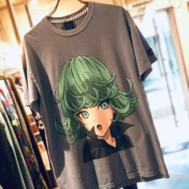 ROLLING CRADLE(ローリングクレイドル)のワンパンマン rolling cradle コラボTシャツ 戦慄のタツマキ メンズのトップス(Tシャツ/カットソー(半袖/袖なし))の商品写真