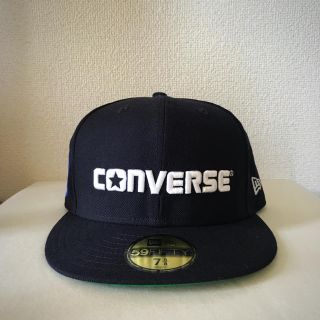 ニューエラー(NEW ERA)のNEWERA キャップ CONVERSE ネイビー(キャップ)