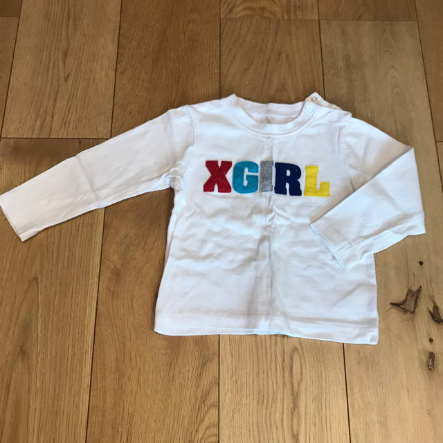 X-girl Stages(エックスガールステージス)のX-girl 3点セット キッズ/ベビー/マタニティのキッズ服女の子用(90cm~)(Tシャツ/カットソー)の商品写真