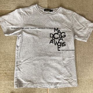 ドゥロワー(Drawer)のdrawer ドゥロワー オシャレなグレーTシャツ サイズ1(Tシャツ(半袖/袖なし))