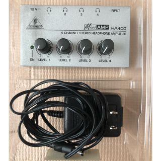 BEHRINGER headphone AMPLIFIER 4チャンネル (ミキサー)