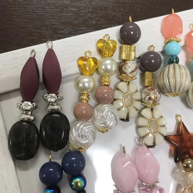 ROSE BUD(ローズバッド)のハンドメイド ピアス 9点セット まとめ売り 超特価♡ [☆27]♡ ハンドメイドのアクセサリー(ピアス)の商品写真