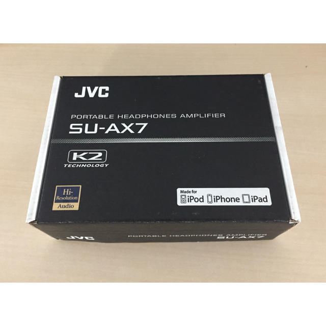 【専用】【新品】JVC SU-AX7 ポータブルヘッドフォンアンプ 2