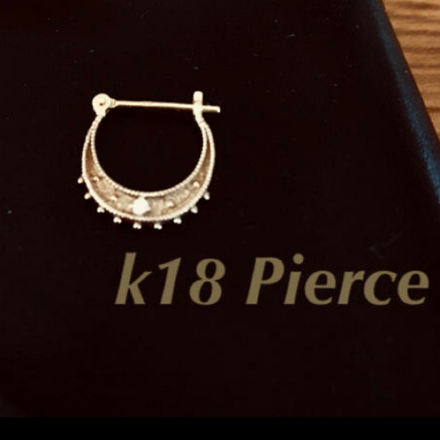 H.P.FRANCE(アッシュペーフランス)のk18 Pierce ダイヤ0.01   1piece レディースのアクセサリー(ピアス)の商品写真