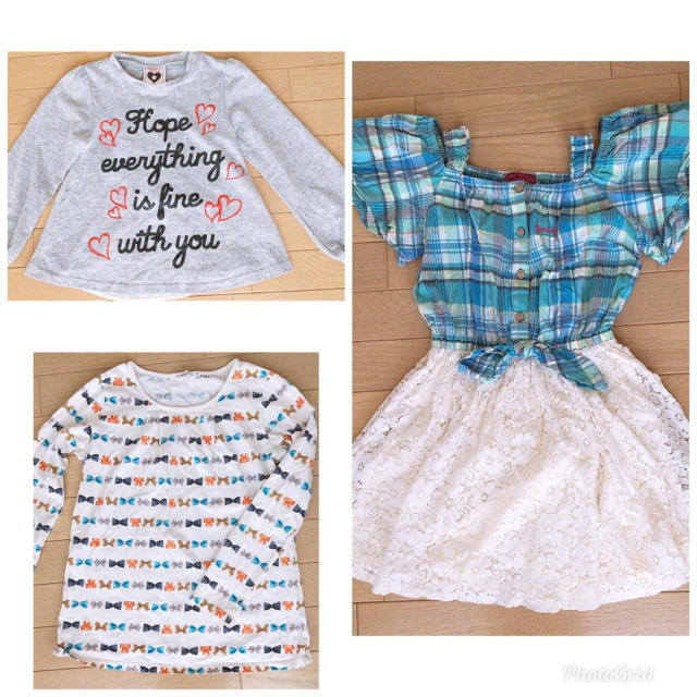 GAP Kids(ギャップキッズ)のまとめ売り・140サイズ・Tシャツ・ワンピ・トレーナー・11枚セット キッズ/ベビー/マタニティのキッズ服女の子用(90cm~)(Tシャツ/カットソー)の商品写真