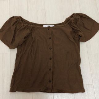 マウジー(moussy)のマウジー  オフショル  トップス(カットソー(半袖/袖なし))