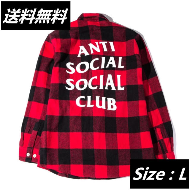 Supreme(シュプリーム)のAnti Social Social Club / Flannel / L メンズのトップス(シャツ)の商品写真