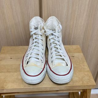 コンバース(CONVERSE)の約20年前 コンバース オールスターハイ 白 US9(スニーカー)