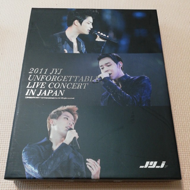 JYJ(ジェイワイジェイ)のDVD JYJ Unforgettable Live Concert 2011 エンタメ/ホビーのCD(K-POP/アジア)の商品写真