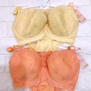 アモスタイル(AMO'S STYLE)のチャーミングラマー F65 M 2色セット ※アモスタイル 夏色(ブラ&ショーツセット)