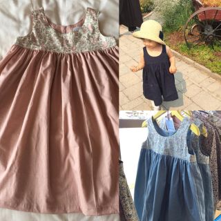 リバティプリント フェリシテ あずきミルク×くすみピンク リバティプリント フェリシテ あずきミルク×くすみピンク