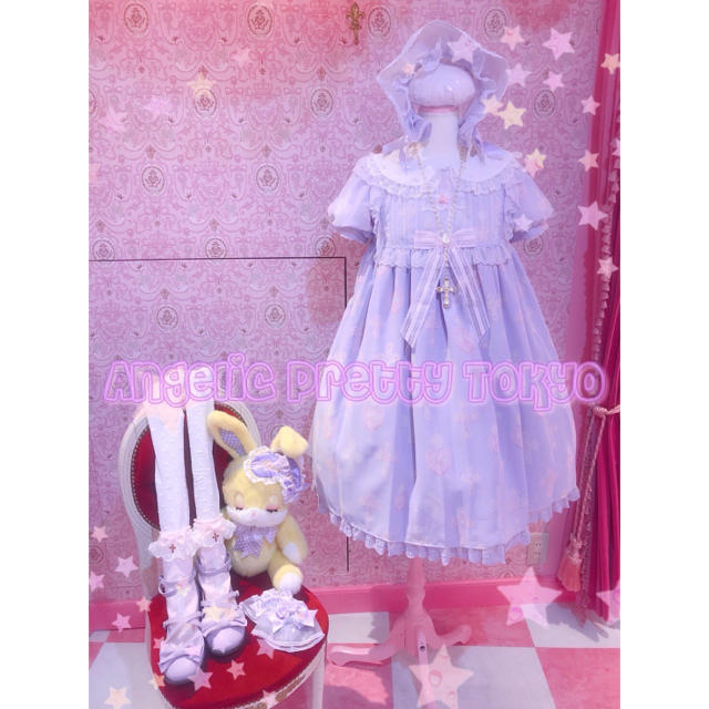 angelic pretty sugar cross ワンピース カチューシャ