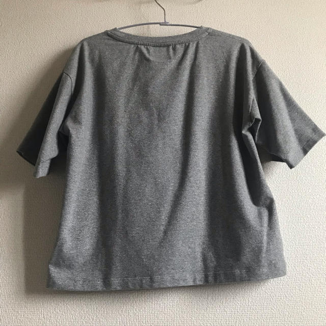 SENSE OF PLACE by URBAN RESEARCH(センスオブプレイスバイアーバンリサーチ)のTCF ラメラウンドネックTシャツ(5分袖) レディースのトップス(Tシャツ(半袖/袖なし))の商品写真