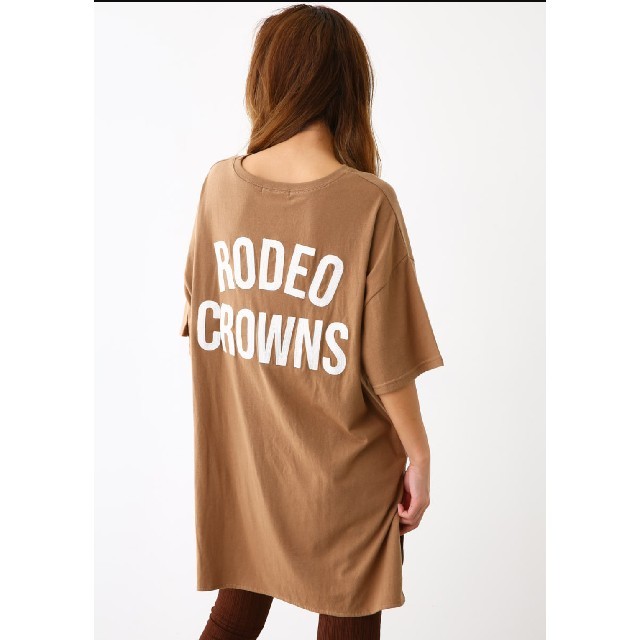 RODEO CROWNS WIDE BOWL(ロデオクラウンズワイドボウル)のブラウン レディースのトップス(チュニック)の商品写真