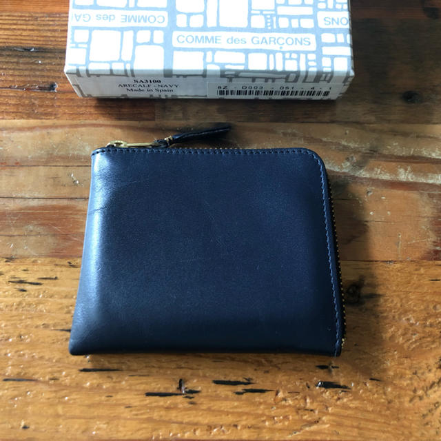 COMME des GARCONS - コムデギャルソンウォレット ネイビー の通販 by