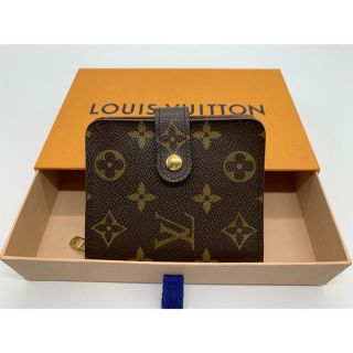 ルイヴィトン(LOUIS VUITTON)の‼️正規品‼️ ルイ・ヴィトン モノグラム  コンパクトジップ 二つ折り財布(折り財布)