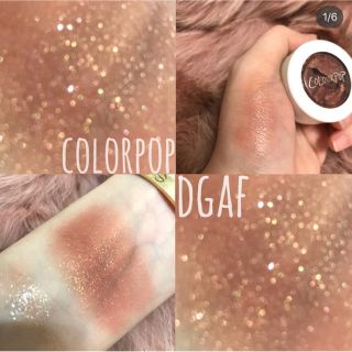 カラーポップ(colourpop)のcolourpop アイシャドウdgaf(アイシャドウ)