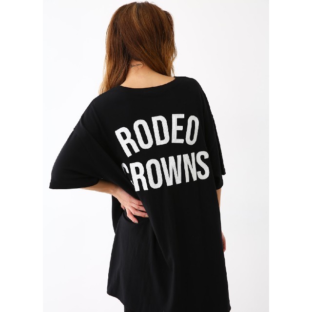 RODEO CROWNS WIDE BOWL(ロデオクラウンズワイドボウル)のブラックRX レディースのトップス(チュニック)の商品写真