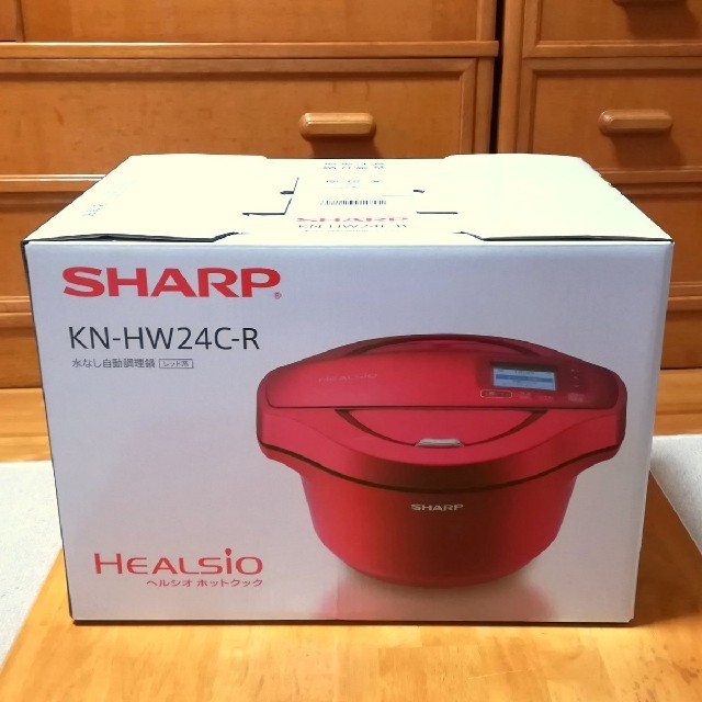 SHARP - 専用KN-HW24C-R SHARP ヘルシオ ホットクック 2.4Lの通販 by やくも's shop｜シャープならラクマ