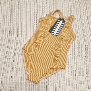 プチバトー(PETIT BATEAU)の☆プチバトー 19SS セール☆シアサッカー ワンピース水着 6a(水着)