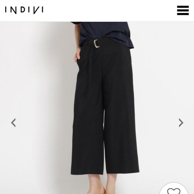 INDIVI(インディヴィ)のINDIVIガウチョ レディースのパンツ(その他)の商品写真