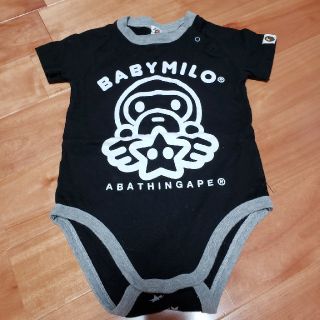 アベイシングエイプ(A BATHING APE)のエイプ　ロンパース　80(ロンパース)