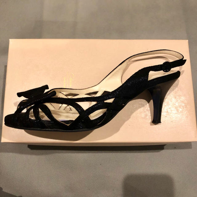 Odette e Odile(オデットエオディール)のリボンサンダル レディースの靴/シューズ(サンダル)の商品写真