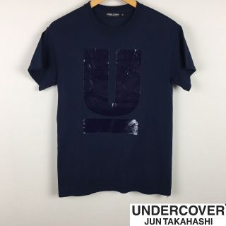 アンダーカバー(UNDERCOVER)の美品 アンダーカバー 半袖Tシャツ ネイビー サイズS(Tシャツ/カットソー(半袖/袖なし))