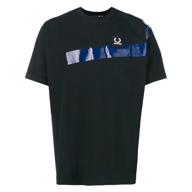 トップスラフシモンズ フレッドペリー コラボ 半袖Tシャツ FRED PERRY RAF