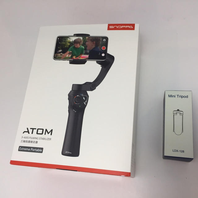 ほぼ新品 3軸 スマホ用ジンバル スタビライザー SNOPPA ATOM