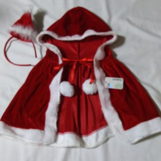 クレアーズ(claire's)のクリスマス  CIair´s サンタの服  アクセサリーセット 新品(衣装)