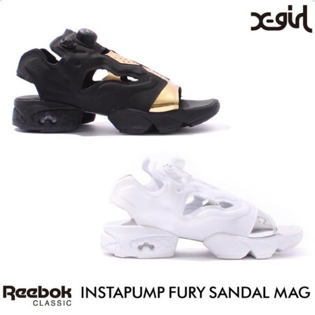 INSTAPUMP FURY×X-girl インスタポンプフューリー サンダル