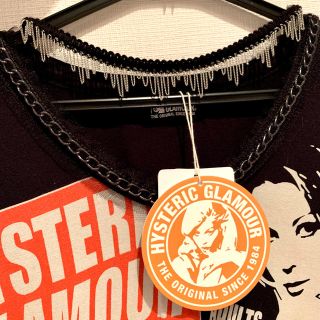 ヒステリックグラマー(HYSTERIC GLAMOUR)のヒステリック 新品タグ付き チョーカーデザイントップス(Tシャツ(半袖/袖なし))