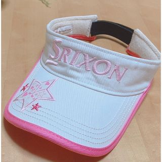 スリクソン(Srixon)の値下げ‼️スリクソン SRIXON ゴルフ サンバイザー 星アップリケ (サンバイザー)