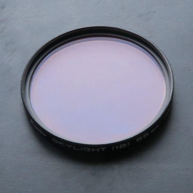 Kenko(ケンコー)のKenko フィルター (55mm,SKYLIGHT,中古,送料込) スマホ/家電/カメラのカメラ(フィルター)の商品写真