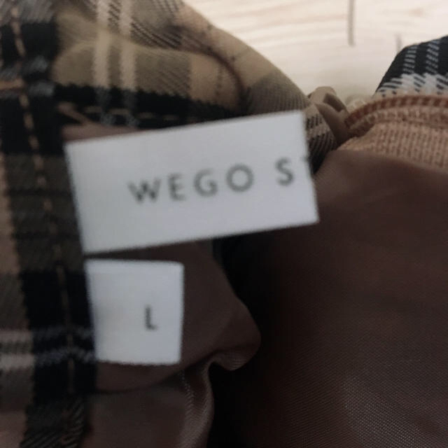 WEGO(ウィゴー)のなんちゃって制服スカート レディースのスカート(ミニスカート)の商品写真