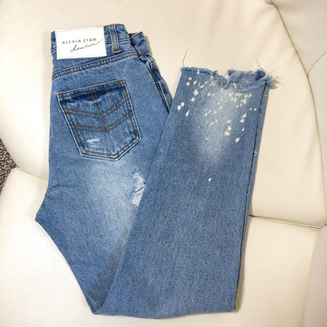 ALEXIA STAM(アリシアスタン)のALEXIA STAM denim レディースのパンツ(デニム/ジーンズ)の商品写真