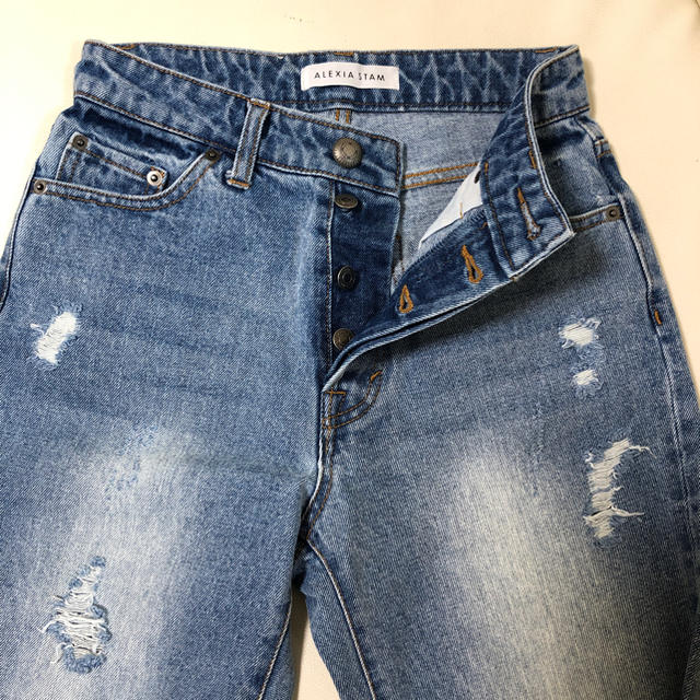 ALEXIA STAM(アリシアスタン)のALEXIA STAM denim レディースのパンツ(デニム/ジーンズ)の商品写真