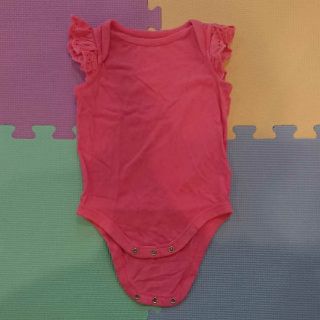 ベビーギャップ(babyGAP)のbaby gap ピンクのロンパース(ロンパース)